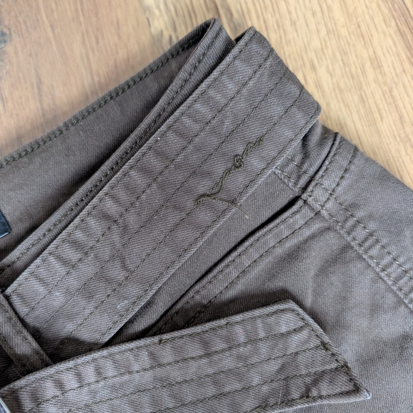 RW&CO. Women's Olive Army Green Chinos Utility Pants Slim Fit Small High Waist - Picture 10 of 10